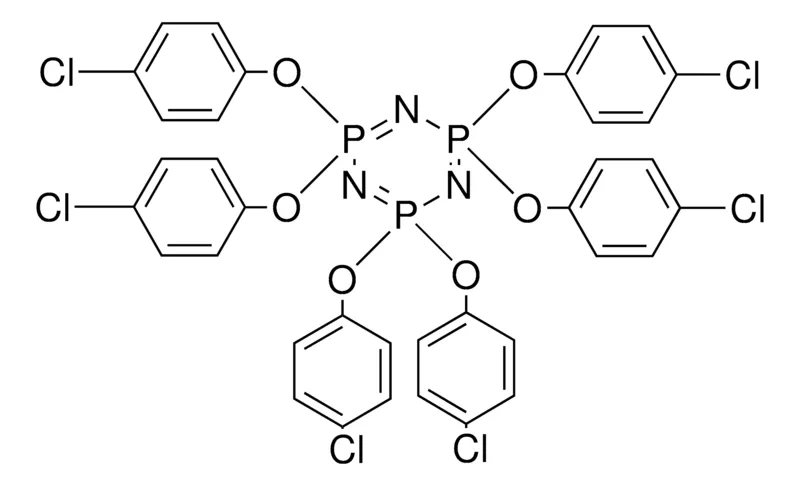 Sigma-Aldrich 2,2,4,4,6,6-HEXAKIS-(4-CHLORO-PHENOXY)-,,-(1,3,5,2,4,6)TRIAZATRIPHOSPHININE,AldrichCPR