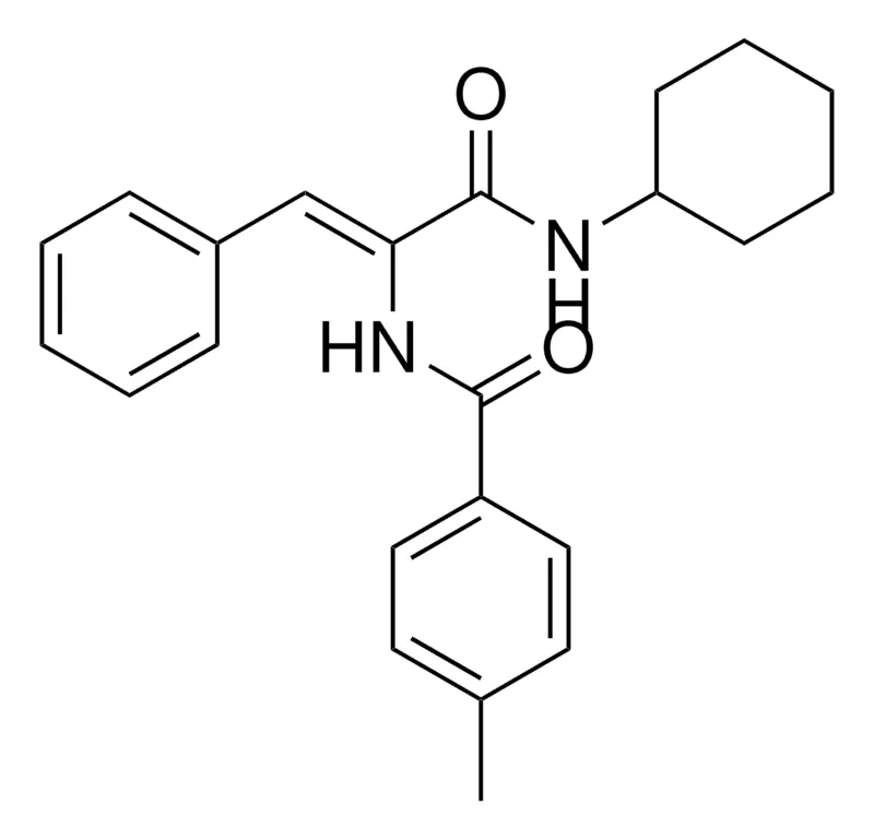 Sigma-Aldrich N-(1-CYCLOHEXYLCARBAMOYL-2-PHENYL-VINYL)-4-METHYL-BENZAMIDE,AldrichCPR