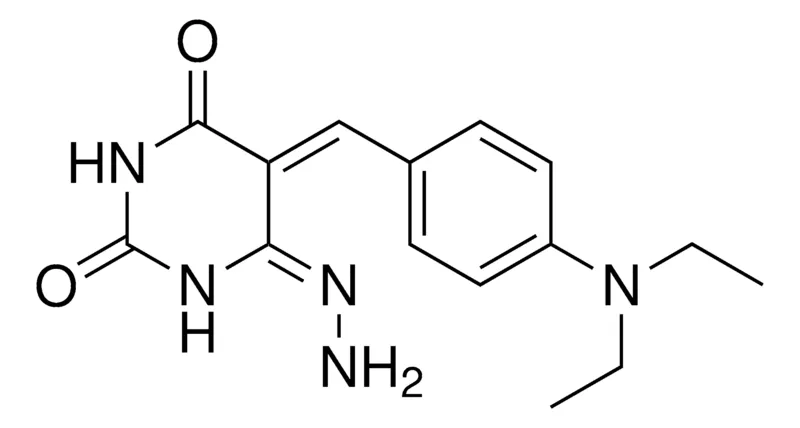 Sigma-Aldrich 5-(4-DIETHYLAMINO-BENZYLIDENE)-6-HYDRAZONO-DIHYDRO-PYRIMIDINE-2,4-DIONE,AldrichCPR