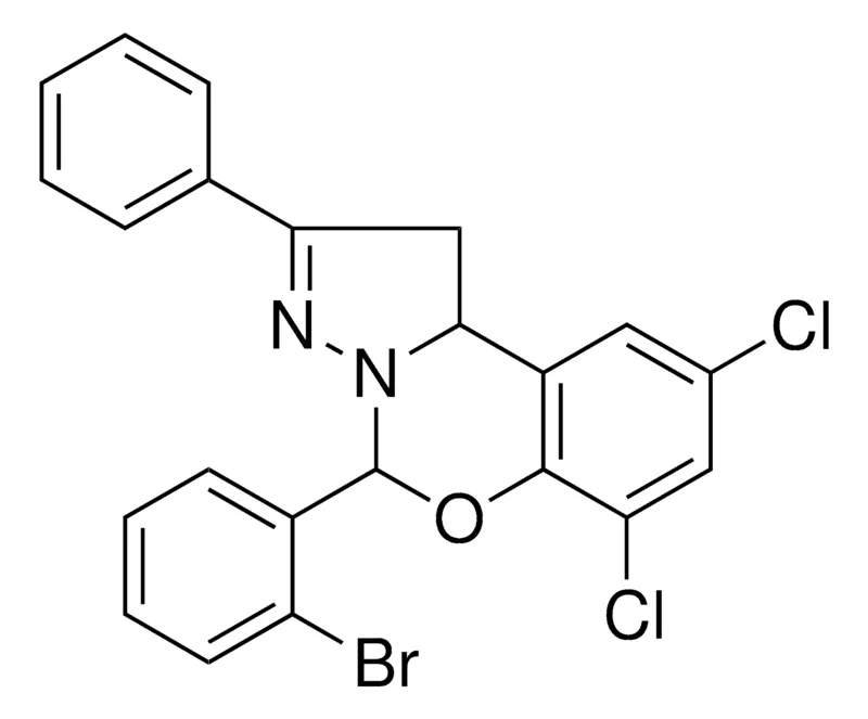 Sigma-Aldrich 4-(2-BR-PH)-6,8-DICHLORO-2-PH-1,9B-2H-5-OXA-3,3A-DIAZA-CYCLOPENTA(A)NAPHTHALENE,AldrichCPR