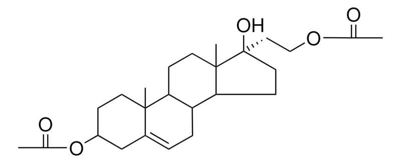 Sigma-Aldrich 17-BETA-HYDROXY-17-ALPHA-PREGN-5-ENE-3-BETA,21-DIYL DIACETATE,AldrichCPR