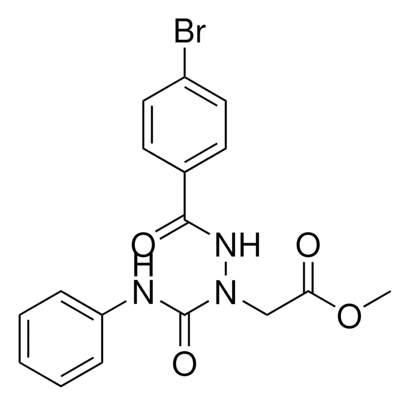 Sigma-Aldrich METHYL (1-(ANILINOCARBONYL)-2-(4-BROMOBENZOYL)HYDRAZINO)ACETATE,AldrichCPR