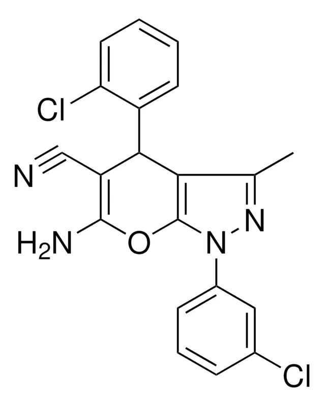 Sigma-Aldrich 6-AMINO-4-(2-CL-PH)-1-(3-CL-PH)-3-ME-1,4-2H-PYRANO(2,3-C)PYRAZOLE-5-CARBONITRILE，AldrichCPR