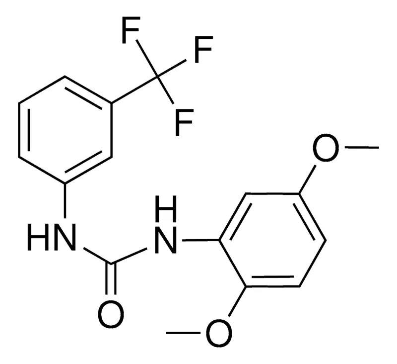 Sigma-Aldrich 1-(2,5-DIMETHOXYPHENYL)-3-(3-(TRIFLUOROMETHYL)PHENYL)UREA,AldrichCPR