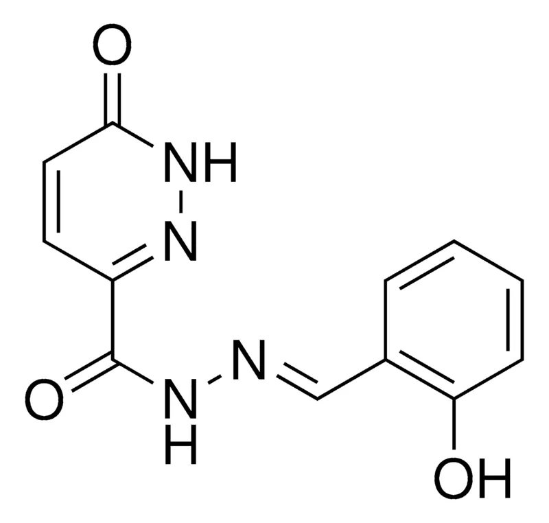 Sigma-Aldrich 6-OXO-1,6-DIHYDRO-PYRIDAZINE-3-CARBOXYLIC ACID (2-HYDROXY-BENZYLIDENE)-HYDRAZIDE,AldrichCPR