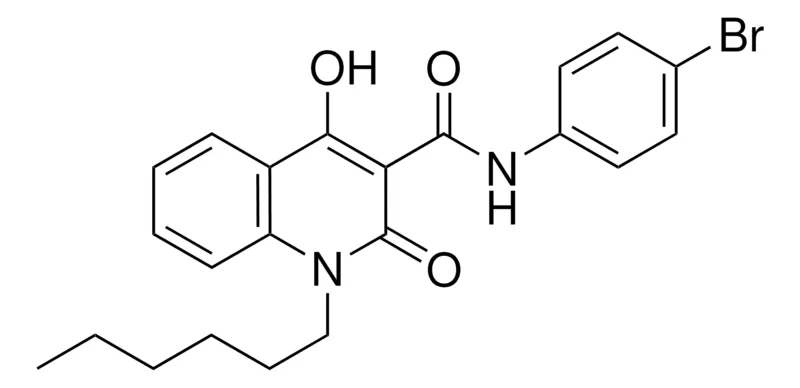 Sigma-Aldrich 1-HEXYL-4-HO-2-OXO-1,2-2H-QUINOLINE-3-CARBOXYLIC ACID (4-BROMO-PHENYL)-AMIDE，AldrichCPR