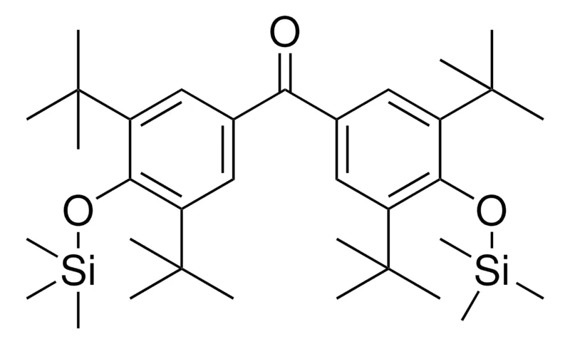 Sigma-Aldrich BIS(3,5-DITERT-BUTYL-4-((TRIMETHYLSILYL)OXY)PHENYL)METHANONE,AldrichCPR