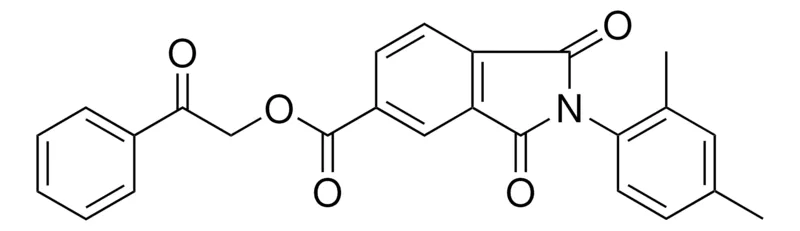 Sigma-Aldrich 2-OXO-2-PHENYLETHYL 2-(2,4-DIMETHYLPHENYL)-1,3-DIOXO-5-ISOINDOLINECARBOXYLATE，AldrichCPR