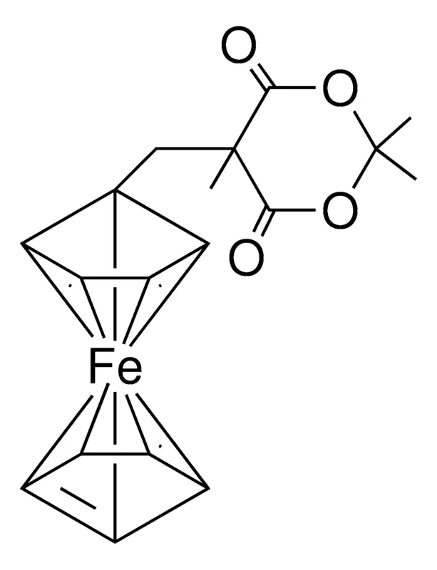 Sigma-Aldrich 5-(FERROCENYLMETHYL)-2,2,5-TRIMETHYL-1,3-DIOXANE-4,6-DIONE,AldrichCPR