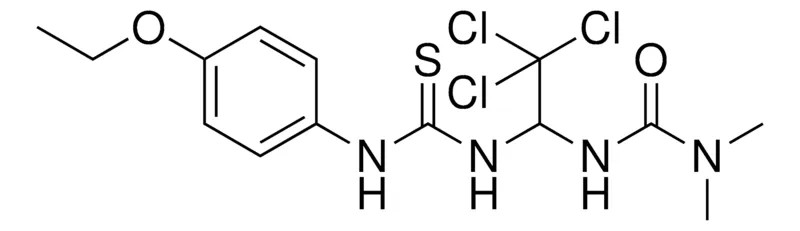 Sigma-Aldrich 1,1-DIMETHYL-3-(2,2,2-TRICHLORO-1-(3-(4-ETHOXY-PHENYL)-THIOUREIDO)-ETHYL)-UREA,AldrichCPR