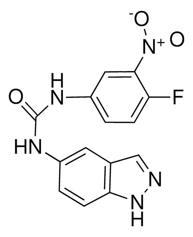 Sigma-Aldrich 1-(4-FLUORO-3-NITROPHENYL)-3-(1H-INDAZOL-5-YL)UREA,AldrichCPR