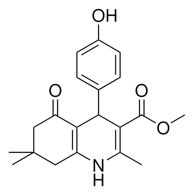 Sigma-Aldrich METHYL 4-(4-HYDROXYPHENYL)-2,7,7-TRIMETHYL-5-OXO-1,4,5,6,7,8-HEXAHYDRO-3-QUINOLINECARBOXYLATE,AldrichCPR
