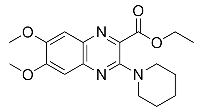 Sigma-Aldrich 6,7-DIMETHOXY-3-PIPERIDIN-1-YL-QUINOXALINE-2-CARBOXYLIC ACID ETHYL ESTER,AldrichCPR