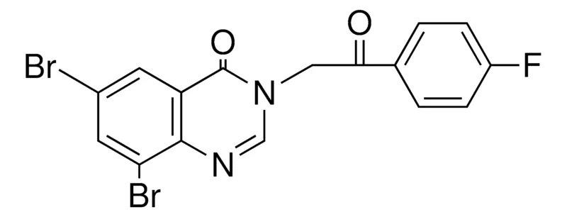 Sigma-Aldrich 6,8-DIBROMO-3-(2-(4-FLUORO-PHENYL)-2-OXO-ETHYL)-3H-QUINAZOLIN-4-ONE,AldrichCPR