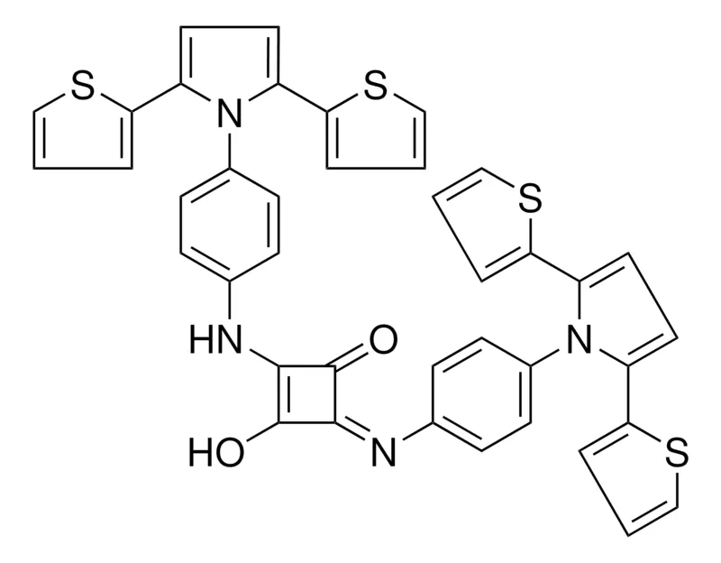 Sigma-Aldrich (4Z)-2-{4-[2,5-DI(2-THIENYL)-1H-PYRROL-1-YL]ANILINO}-4-({4-[2,5-DI(2-THIENYL)-1H-PYRROL-1-YL]PHENYL}IMINO)-3-HYDROXY-2-CYCLOBUTEN-1-ONE，AldrichCPR