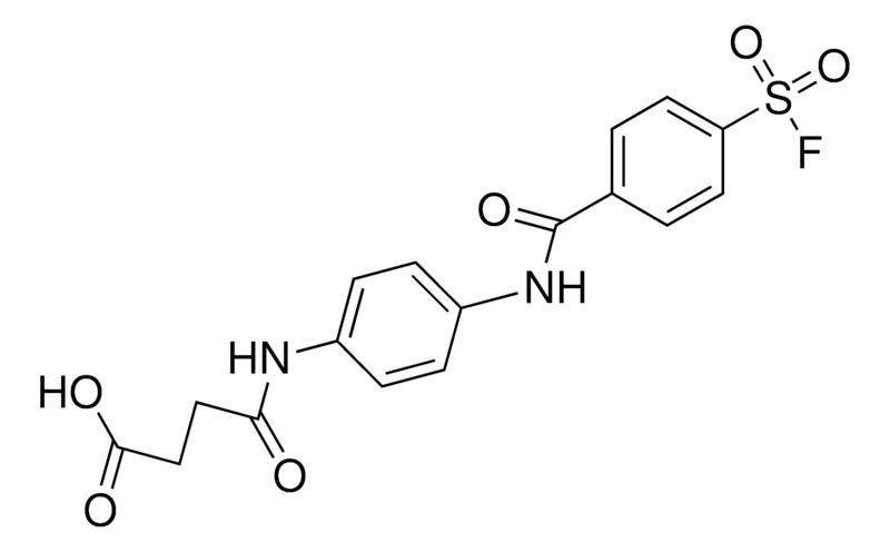 Sigma-Aldrich 4'-(3-FLUOROSULFONYLBENZAMIDO)SUCCINANILIC ACID,AldrichCPR