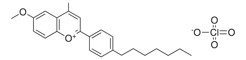 Sigma-Aldrich 2-(4-HEPTYL-PHENYL)-6-METHOXY-4-METHYL-CHROMENYLIUM, PERCHLORATE,AldrichCPR