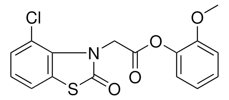 Sigma-Aldrich (4-CHLORO-2-OXO-BENZOTHIAZOL-3-YL)-ACETIC ACID 2-METHOXY-PHENYL ESTER,AldrichCPR