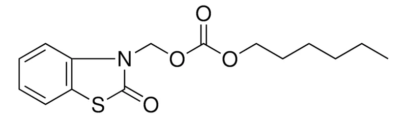 Sigma-Aldrich CARBONIC ACID HEXYL ESTER 2-OXO-BENZOTHIAZOL-3-YLMETHYL ESTER,AldrichCPR