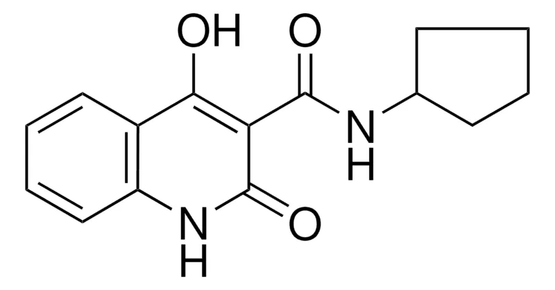Sigma-Aldrich 4-HYDROXY-2-OXO-1,2-DIHYDRO-QUINOLINE-3-CARBOXYLIC ACID CYCLOPENTYLAMIDE,AldrichCPR