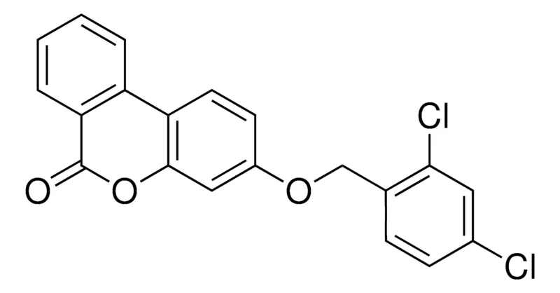 Sigma-Aldrich 3-(2,4-DICHLORO-BENZYLOXY)-BENZO(C)CHROMEN-6-ONE,AldrichCPR