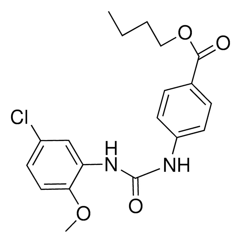 Sigma-Aldrich BUTYL 4-(3-(5-CHLORO-2-METHOXYPHENYL)UREIDO)BENZOATE,AldrichCPR