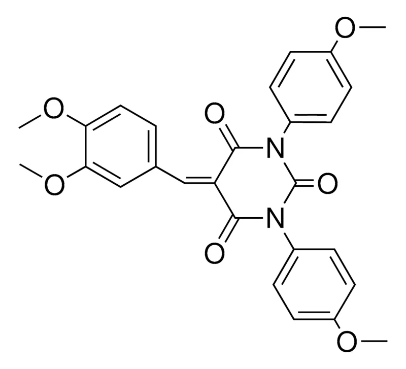 Sigma-Aldrich 5-(3,4-DIMETHOXY-BENZYLIDENE)-1,3-BIS-(4-METHOXY-PHENYL)-PYRIMIDINE-2,4,6-TRIONE,AldrichCPR