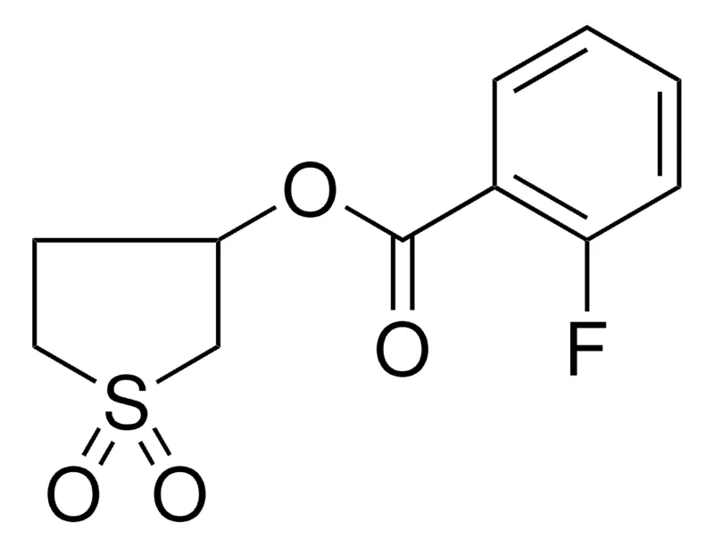 Sigma-Aldrich 2-FLUORO-BENZOIC ACID 1,1-DIOXO-TETRAHYDRO-THIOPHEN-3-YL ESTER,AldrichCPR