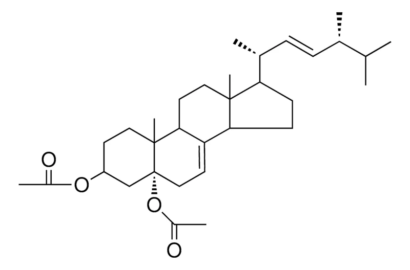 Sigma-Aldrich (22E)-5-ALPHA-ERGOSTA-7,22-DIENE-3-BETA,5-DIYL DIACETATE，AldrichCPR
