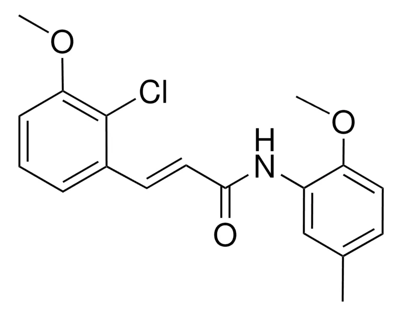 Sigma-Aldrich 3-(2-CHLORO-3-METHOXYPHENYL)-N-(2-METHOXY-5-METHYLPHENYL)-2-PROPENAMIDE,AldrichCPR
