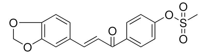 Sigma-Aldrich METHANESULFONIC ACID 4-(3-BENZO(1,3)DIOXOL-5-YL-ACRYLOYL)-PHENYL ESTER,AldrichCPR