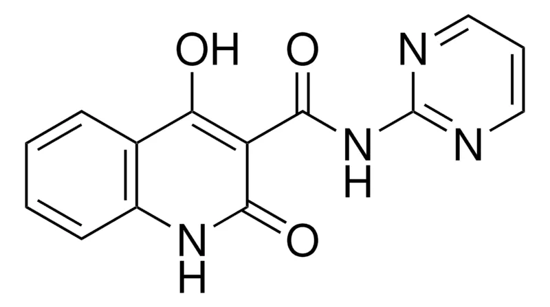 Sigma-Aldrich 4-HYDROXY-2-OXO-1,2-DIHYDRO-QUINOLINE-3-CARBOXYLIC ACID PYRIMIDIN-2-YLAMIDE,AldrichCPR