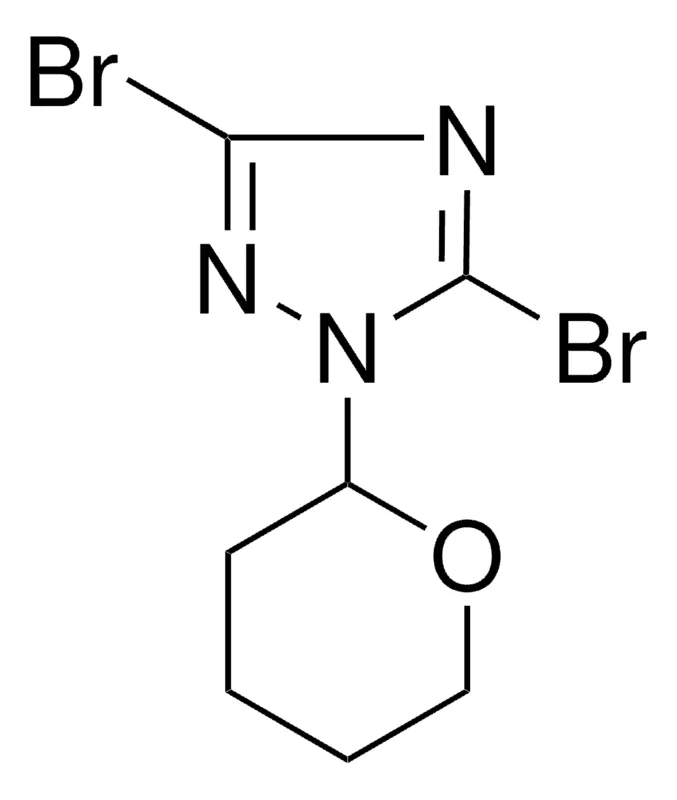 Sigma-Aldrich 3,5-DIBROMO-1-TETRAHYDRO-2H-PYRAN-2-YL-1H-1,2,4-TRIAZOLE,AldrichCPR