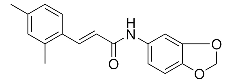 Sigma-Aldrich N-BENZO(1,3)DIOXOL-5-YL-3-(2,4-DIMETHYL-PHENYL)-ACRYLAMIDE,AldrichCPR