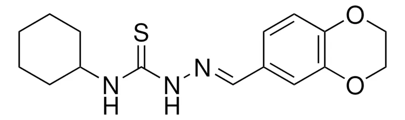Sigma-Aldrich 2,3-DIHYDRO-1,4-BENZODIOXINE-6-CARBALDEHYDE N-CYCLOHEXYLTHIOSEMICARBAZONE,AldrichCPR