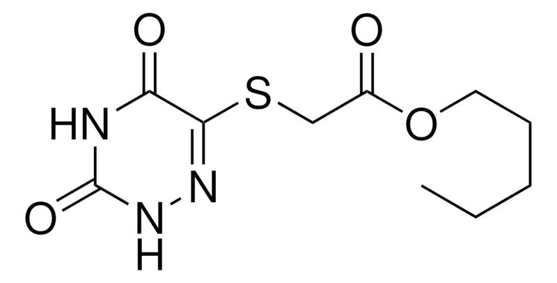 Sigma-Aldrich (3,5-DIOXO-2,3,4,5-4H-(1,2,4)TRIAZIN-6-YLSULFANYL)-ACETIC ACID PENTYL ESTER,AldrichCPR