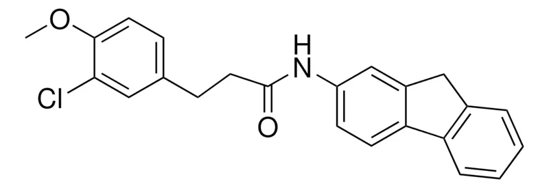 Sigma-Aldrich 3-(3-CHLORO-4-METHOXYPHENYL)-N-(9H-FLUOREN-2-YL)PROPANAMIDE,AldrichCPR