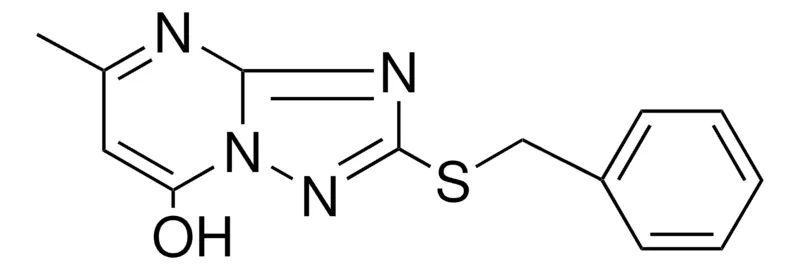 Sigma-Aldrich 2-BENZYLTHIO-5-METHYL-S-TRIAZOLO(1,5-A)PYRIMIDIN-7-OL,AldrichCPR
