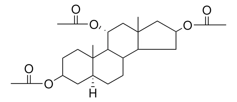 Sigma-Aldrich 5-ALPHA-ANDROSTANE-3-BETA,11-ALPHA,16-BETA-TRIYL TRIACETATE,AldrichCPR