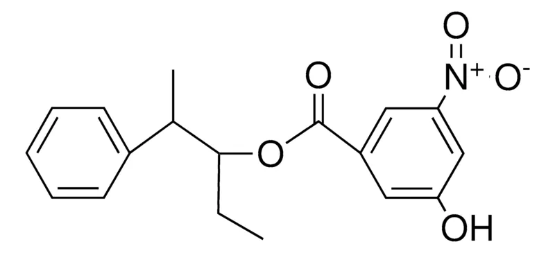 Sigma-Aldrich 3-HYDROXY-5-NITRO-BENZOIC ACID 1-ETHYL-2-PHENYL-PROPYL ESTER,AldrichCPR