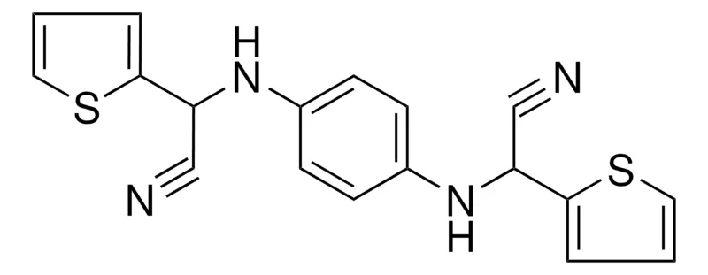 Sigma-Aldrich (4-((CYANO(2-THIENYL)METHYL)AMINO)ANILINO)(2-THIENYL)ACETONITRILE,AldrichCPR