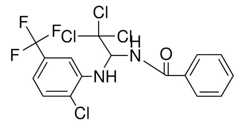 Sigma-Aldrich N-(2,2,2-TRICHLORO-1-(2-CHLORO-5-TRIFLUOROMETHYL-PHENYLAMINO)-ETHYL)-BENZAMIDE，AldrichCPR