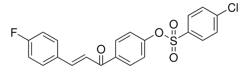 Sigma-Aldrich 4-CHLORO-BENZENESULFONIC ACID 4-(3-(4-FLUORO-PHENYL)-ACRYLOYL)-PHENYL ESTER,AldrichCPR