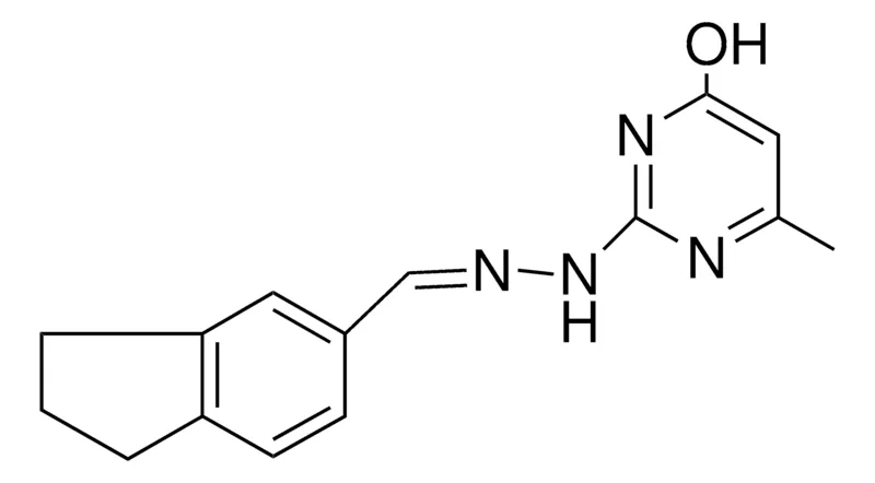 Sigma-Aldrich 5-INDANCARBOXALDEHYDE (4-HYDROXY-6-METHYL-2-PYRIMIDINYL)-HYDRAZONE,AldrichCPR