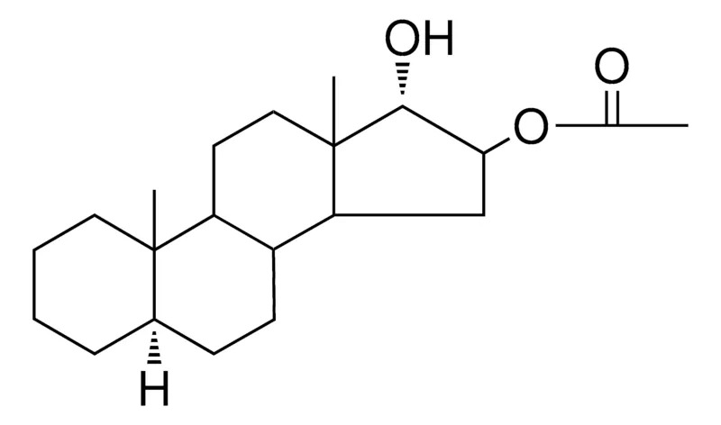 Sigma-Aldrich 17-ALPHA-HYDROXY-5-ALPHA-ANDROSTAN-16-BETA-YL ACETATE,AldrichCPR