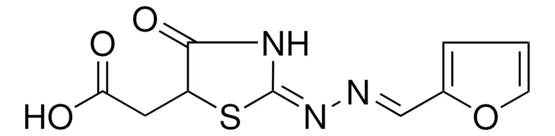 Sigma-Aldrich (2-(FURAN-2-YLMETHYLENE-HYDRAZONO)-4-OXO-THIAZOLIDIN-5-YL)-ACETIC ACID,AldrichCPR