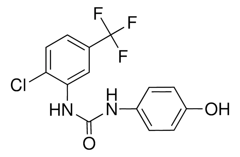Sigma-Aldrich 1-(2-CHLORO-5-(TRIFLUOROMETHYL)PHENYL)-3-(4-HYDROXYPHENYL)UREA,AldrichCPR