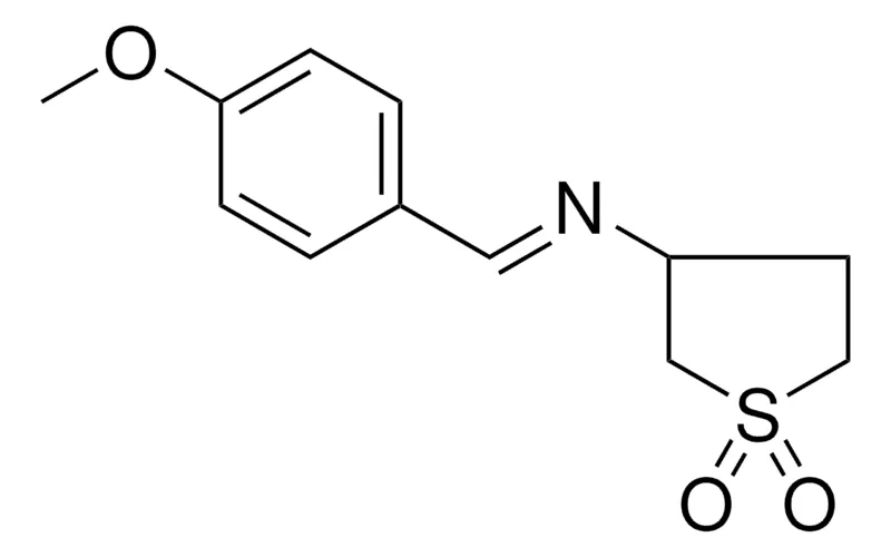 Sigma-Aldrich (1,1-DIOXO-TETRAHYDRO-THIOPHEN-3-YL)-(4-METHOXY-BENZYLIDENE)-AMINE，AldrichCPR