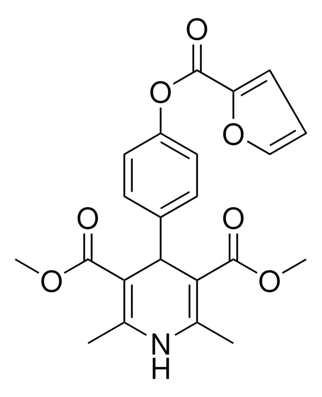 Sigma-Aldrich DIMETHYL 4-(4-(2-FUROYLOXY)PH)-2,6-DI-ME-1,4-DIHYDRO-3,5-PYRIDINEDICARBOXYLATE,AldrichCPR