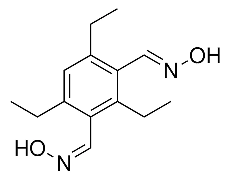 Sigma-Aldrich 2,4,6-TRIETHYL-BENZENE-1,3-DICARBALDEHYDE DIOXIME,AldrichCPR